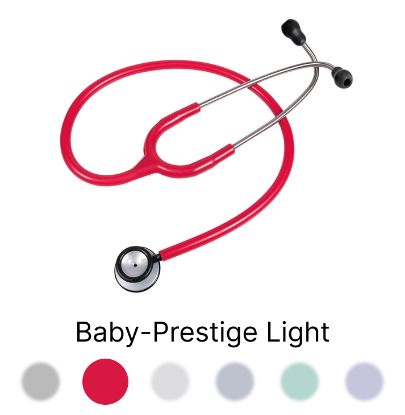 Изображение Стетоскоп медицинский Baby-Prestige Light красный